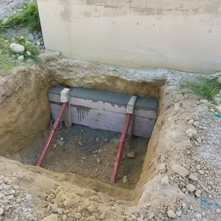 Reprise en sous-œuvre : renforcer les fondations sans tout refaire, Villeneuve-d'Ascq, PILIA