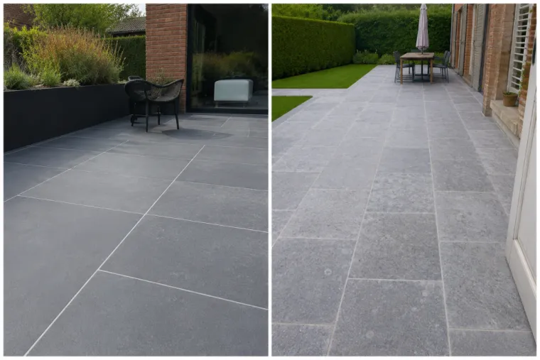TERRASSE EN CARRELAGE OU EN PIERRE BLEUE : COMMENT CHOISIR LE BON REVÊTEMENT EXTÉRIEUR ?, Villeneuve-d'Ascq, PILIA