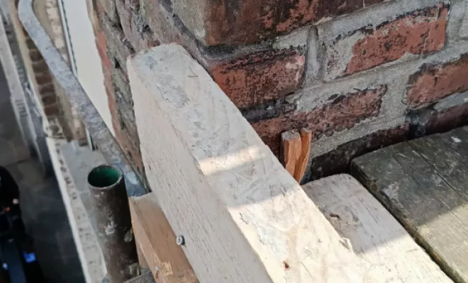 Réalisation de chaînage  béton pour réception de charpente à Tourcoing, Villeneuve-d'Ascq, PILIA