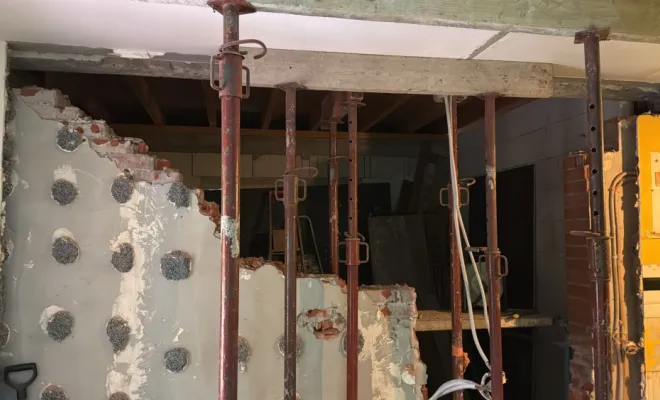 Création d'ouverture sur mur porteur à Wasquehal, Villeneuve-d'Ascq, PILIA